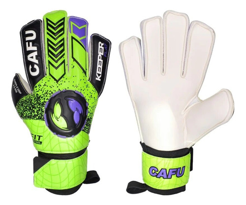 Guante Arquero Adulto Cafu Keeper Flat Amarillo/neg //kayu