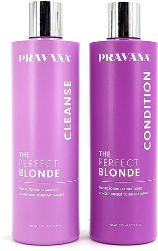 Shampoo Y Acondicionador The Perfect Blonde Pravana 325ml