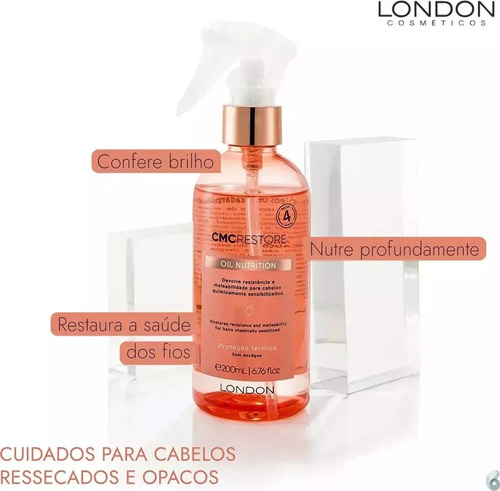 Oil Nutrition Cmc Restore 200ml London Cosméticos