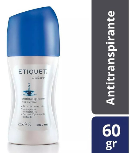 Etiquet Men Antitranspirante 60gr Pack X 6