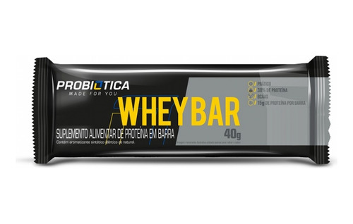 Whey Bar Low Carb (40g) - Sabor: Morango