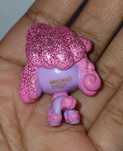 Figura Hasbro Perrito Poodle Con Brillos Littlest Pet Shop (Usado)