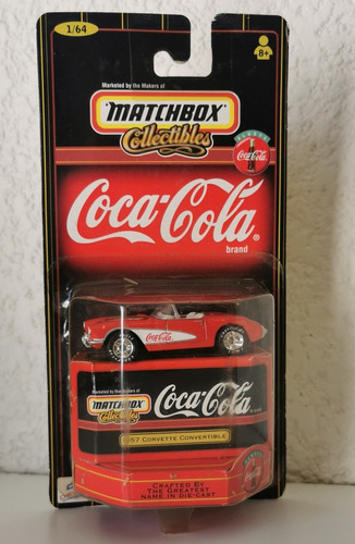 Matchbox Collectibles 1957 Corvette Convertible Coca Cola