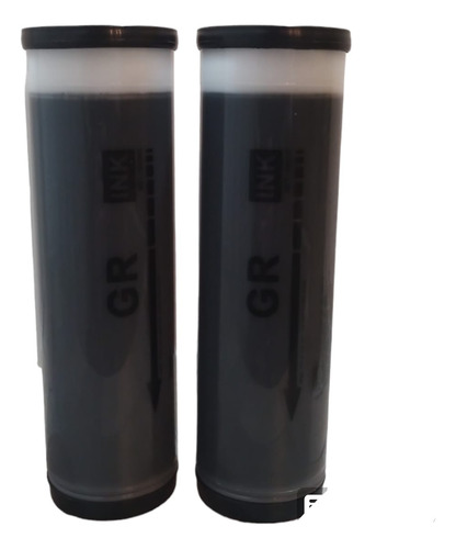 Pack De 2 Tintas Duplicadora Riso 1000 Ml Gr/rc/ra Negro