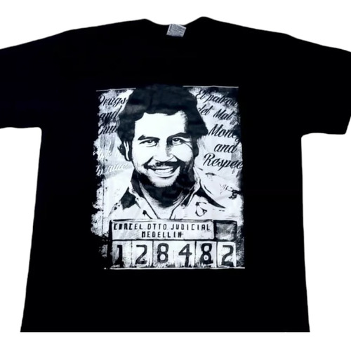 Camiseta Estampada Pablo Escobar