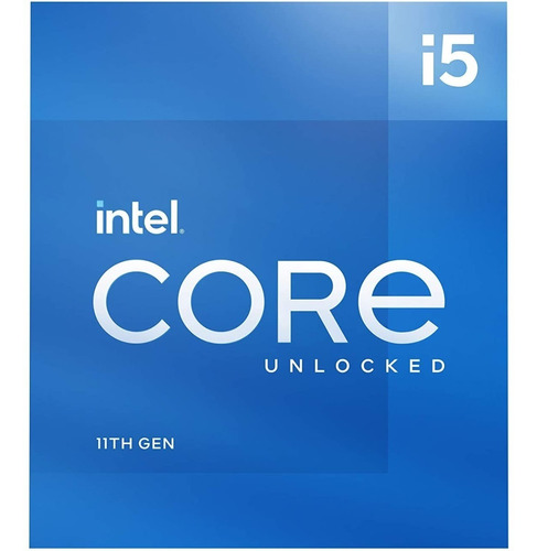 Procesador Intel I5-11600k 12mb 4.9ghz 11va Gen