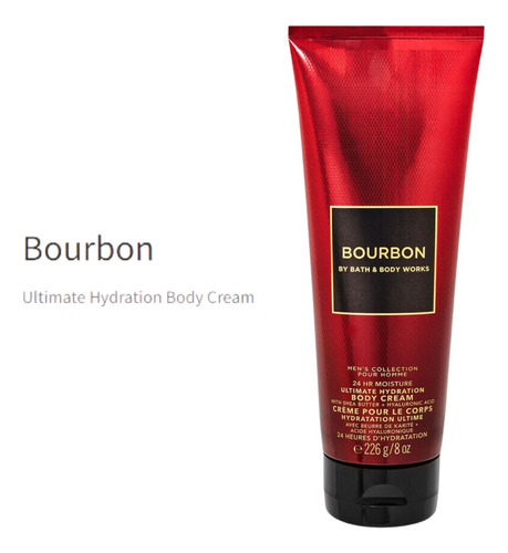 Bath & Body Works Crema De Manos De Hombre Bourbon