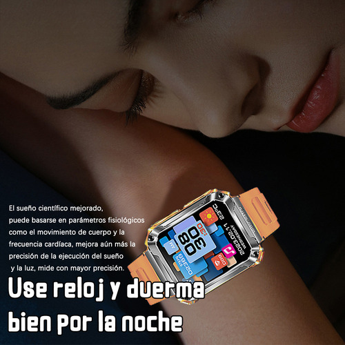 Smartwatch Reloj Inteligente Bluetooth Con Auriculare 1.96