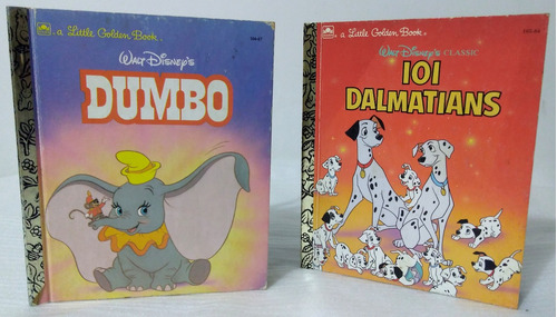 Colección Cuentos Disney Dumbo Y 101 Dálmatas - En Inglés