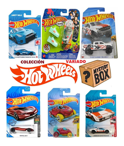 Hotwheels Mysterybox 8 Autos Puede Salir Treasure Hunt