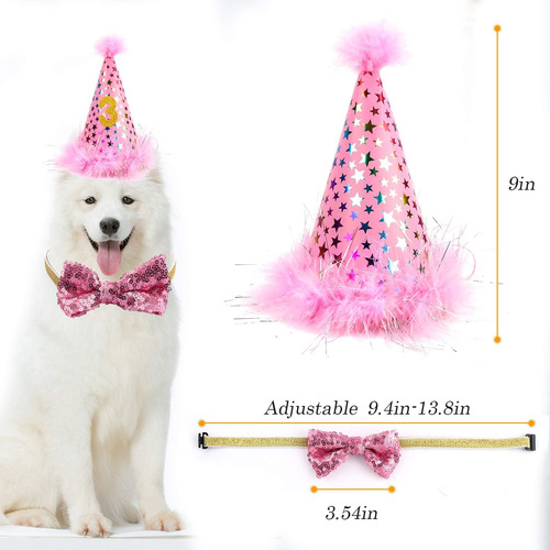 Suministros Para Fiesta De Cumpleaños Para Perros: Juego De