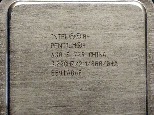 Imagem 2 de 4 de Intel® Pentium® 4 Processor Sl7z9 Supporting Technology #854