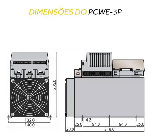 Controlador De Potência Pcwe-3p-200 (8823233200)