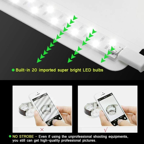 Imagen 6 de 8 de Caja De Luz Led Fotogr¿fica Estudio Port¿til Photo Studio.
