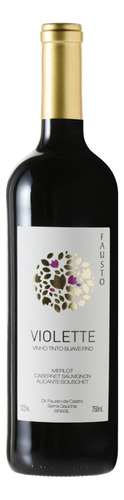 Vinho Merlot Pizzato Fausto Violette adega Pizzato Vinhas e Vinhos 750 ml