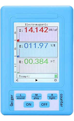 Detector De Radiación Electromagnética Portátil Br-9a De Alt