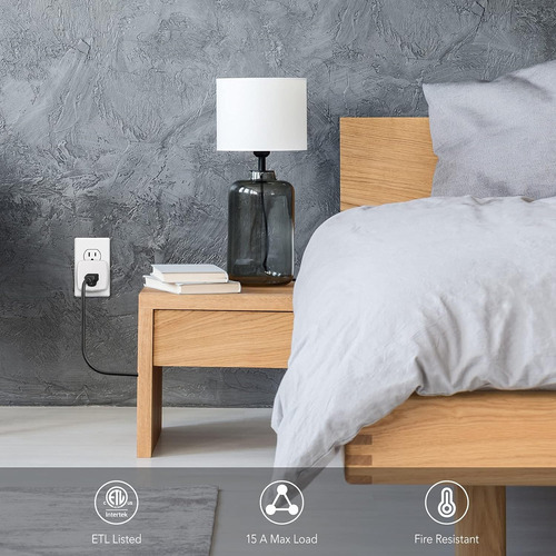 Enchufe Inteligente Hbn Mini 15a, Enchufe Inteligente Wifi Q