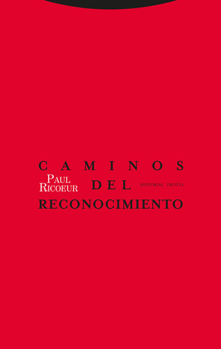 Caminos Del Reconocimiento - Ricoeur,paul