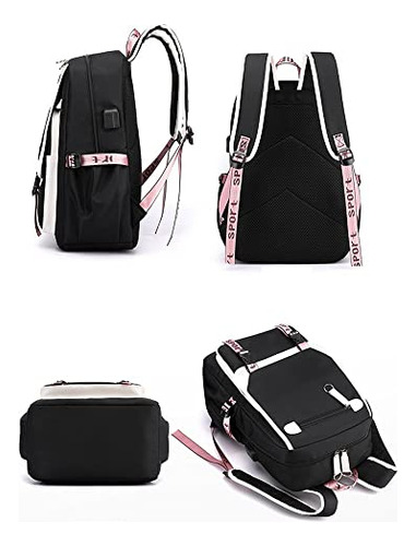 Mochila Casual Para Niñas, De Nailon, Impermeable, Para Niño
