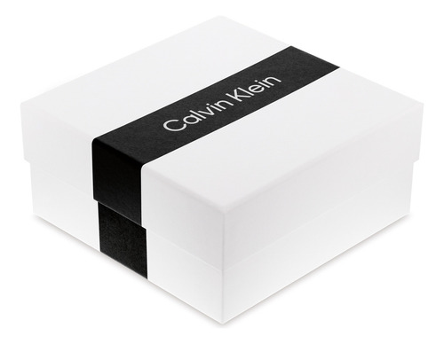 Calvin Klein Pulsera De Cuero Con Placa De Identificación 2