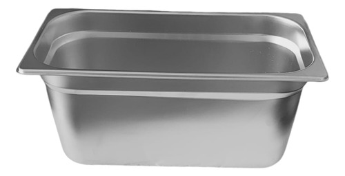 Kit 18 Cubas 1/3 15cm Aço Inox Sem Tampa Gastronômica Buffet