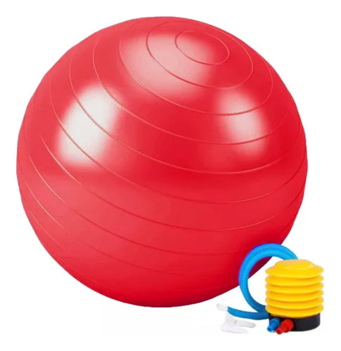 Pelota Balón Inflable Pilates 75cm Con Bombín Gratis