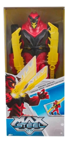 Max Steel Dread Espada (ataque Doble) 29 Cm (Usado)