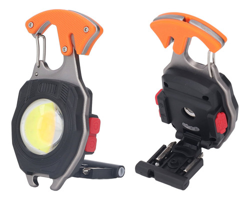 Linterna De Llavero Led Recargable Multifuncional