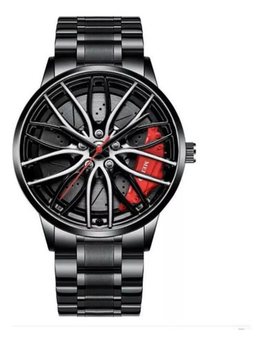 Reloj Original Moda Disco Llanta Rin Calipers Metal 4 Color