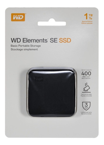 Disco Duro Externo Ssd Western Digital Elements 1tb Usb 3.0