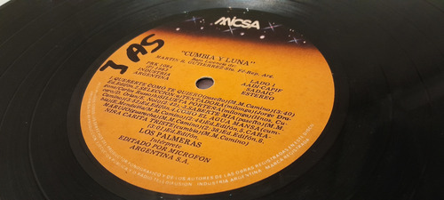 Los Palmeras Cumbia Y Luna Lp Vinilo Estándar (Usado)