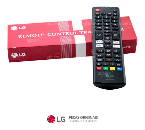 Controle Remoto Tv LG Smart Atalhos Netflix Prime Disney