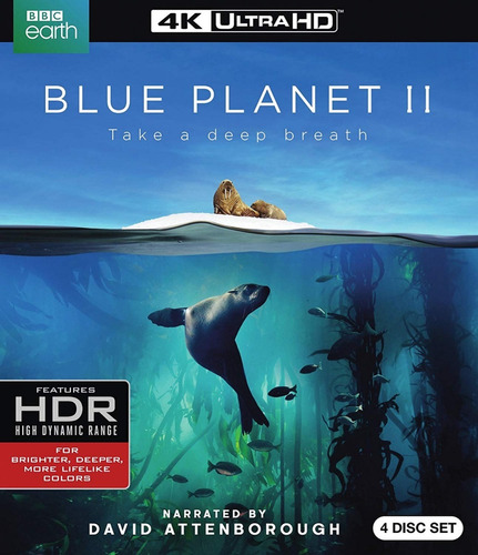 Blu-ray Blue Planet 2 4k Uhd Hdr 4 Discos 
