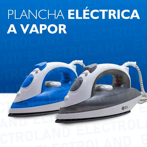 Plancha Vapor Oryx Antiadherente 1600w Rociador Base Cerami