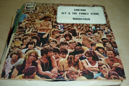 Santana Sly Family Stone Woodstock Vinilo Simple Cta Jcd055