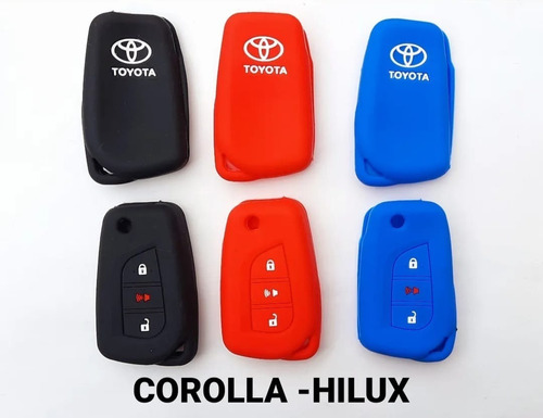 Funda De Silicona Cubre Llave Toyota Corolla - Hilux 
