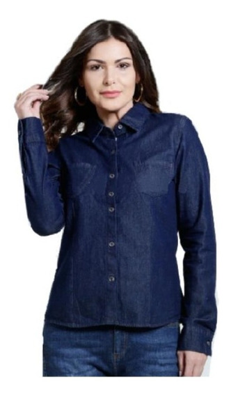 camisa social com jeans feminino