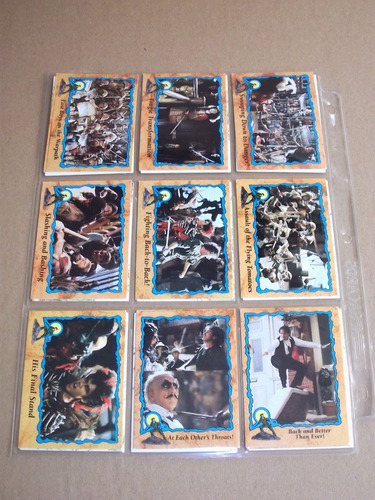 Hook Capitan Garfio 36 Tarjetas Trading Cards