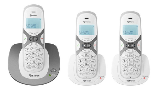 Teléfono Inalámbrico Dect 6.0 Con 2 Extensiones | Tel-2492