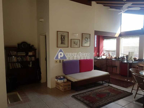 Casa De Vila À Venda, 3 Quartos, 1 Suíte, 4 Vagas, Jardim Botânico - Rio De Janeiro/rj - 22344