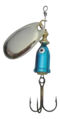 Señuelo Pesca Spinner Falcon Claw Aero Viblex Shad N°2 