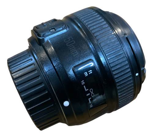 Lente Yongnuo 50mm 1:8 Para Canon Canon Ef-s Negro (Usado)