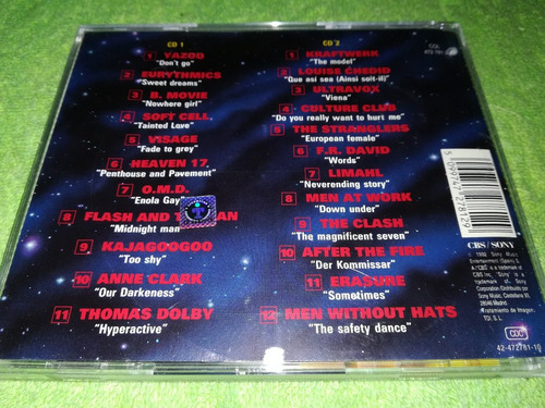 Eam Cd Doble Todo Techno 1992 Erasure Omd Soft Cell Limahl