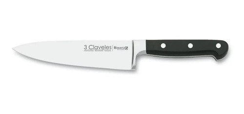 Cuchillo 3 Claveles Forjado Bavaria 1545 20cm 8'' Cocinero