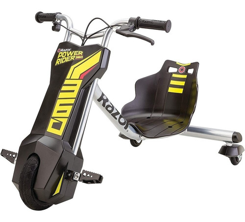 Razor - Triciclo Eléctrico Power Rider 360 - Negro