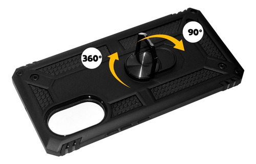 Funda Anillo Magnetica Case Uso Rudo Modelos Huawei