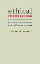 Libro Ethical Imperialism : Institutional Review Boards A...