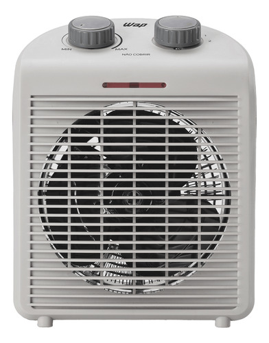 Aquecedor Elétrico Portátil 3 em 1 WAP Air Heat com Ventilador e Triplo Sistema de Segurança