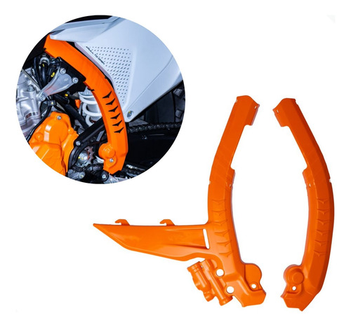 Protetor Chassi Quadro Ktm Exc 250 300 350 2 E 4 Tempos 2024