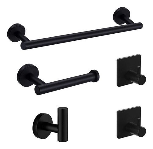 A Juego De Accesorios Baño Barra Toalla, Portapapel